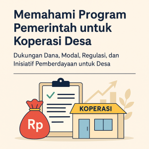 memahami program pemerintah untuk koperasi desa
