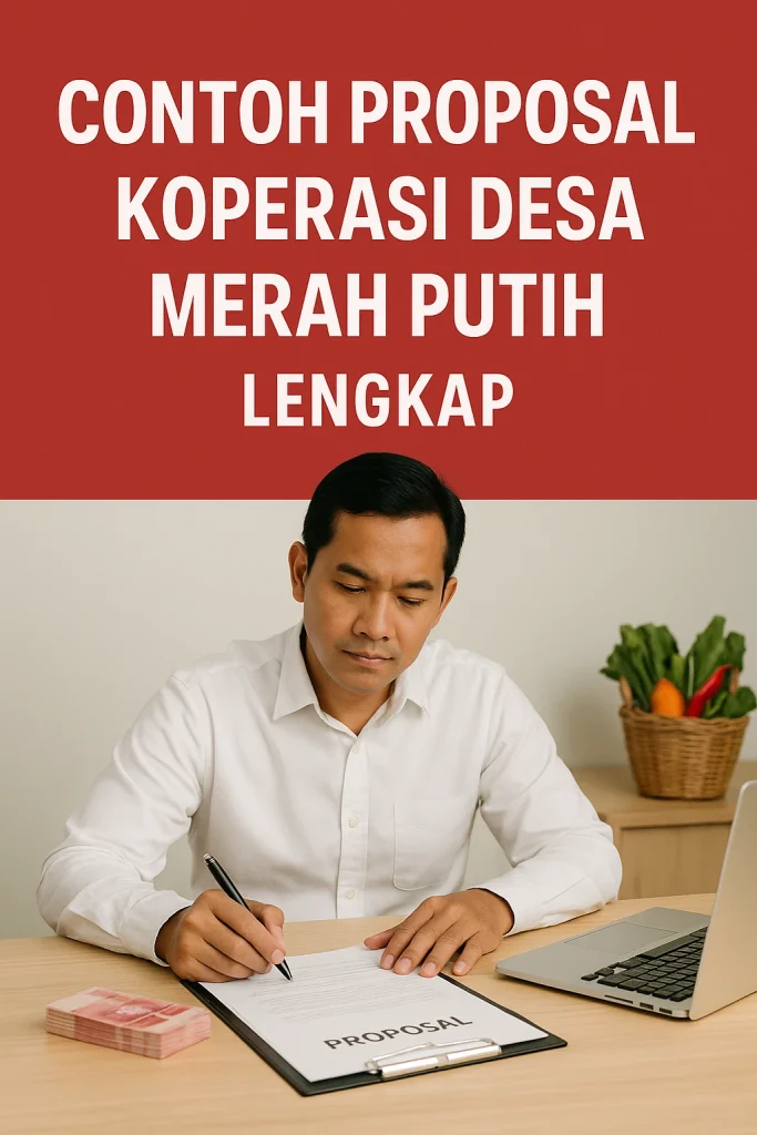 Contoh Proposal Koperasi Desa Merah Putih Lengkap