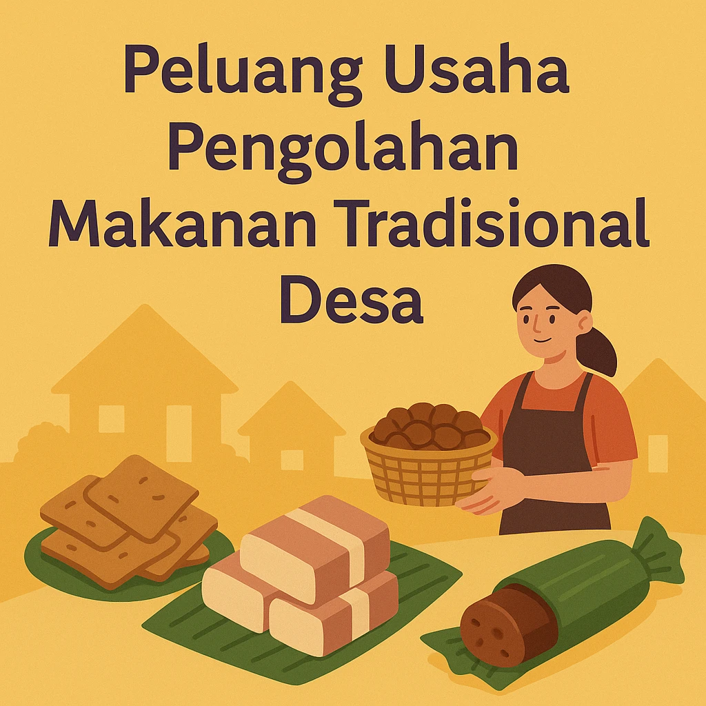 pengolahan makanan tradisional desa