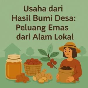usaha dari hasil bumi desa