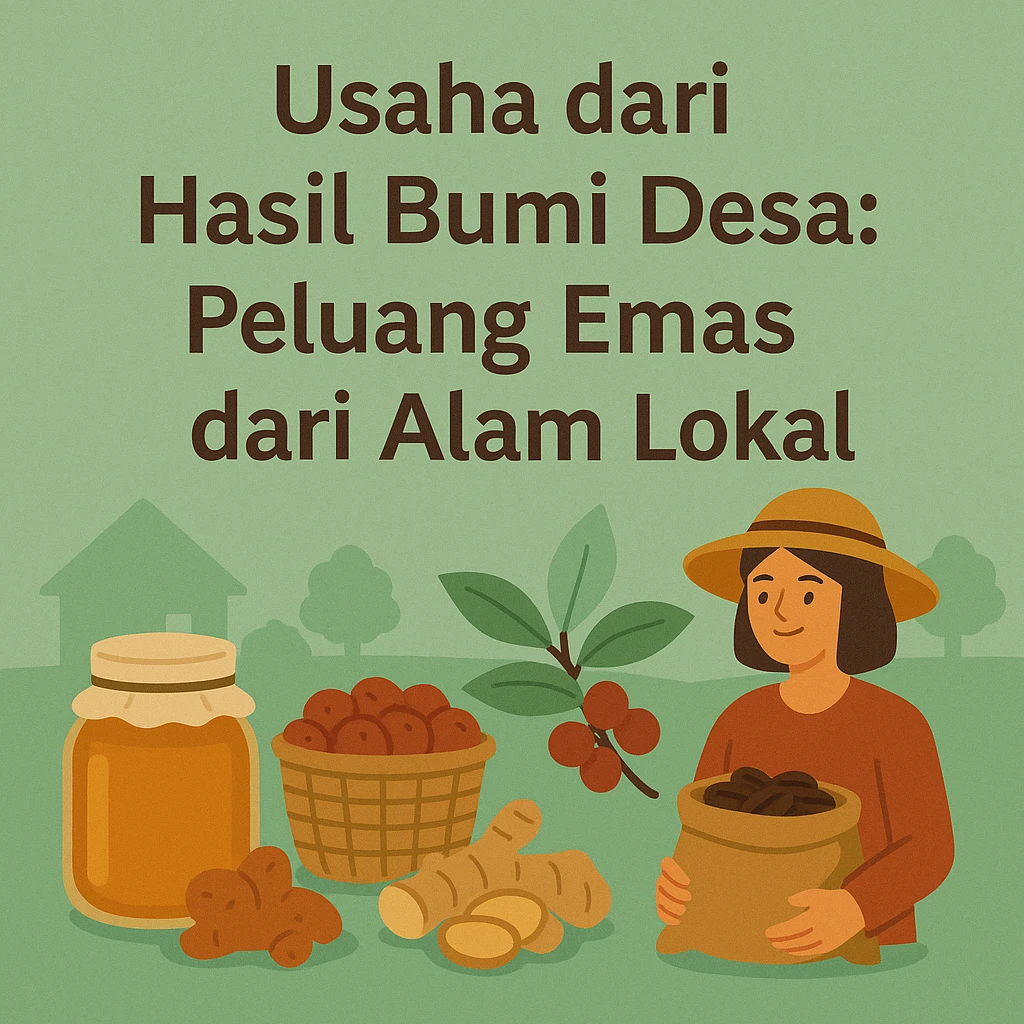 usaha dari hasil bumi desa