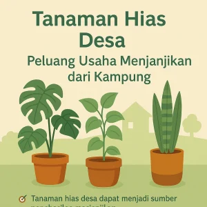 tanaman hias desa