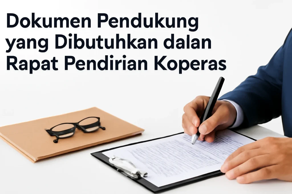 dokumen rapat pendirian koperasi