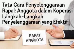 Tata Cara Penyelenggaraan Rapat Anggota dalam Koperasi