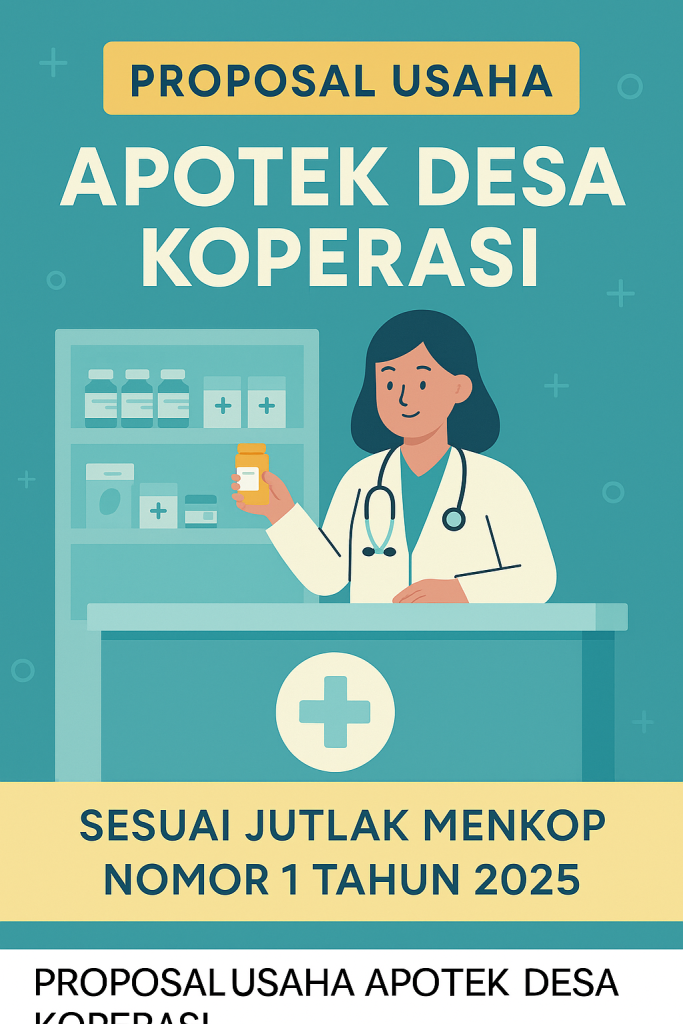 proposal usaha apotek desa koperasi