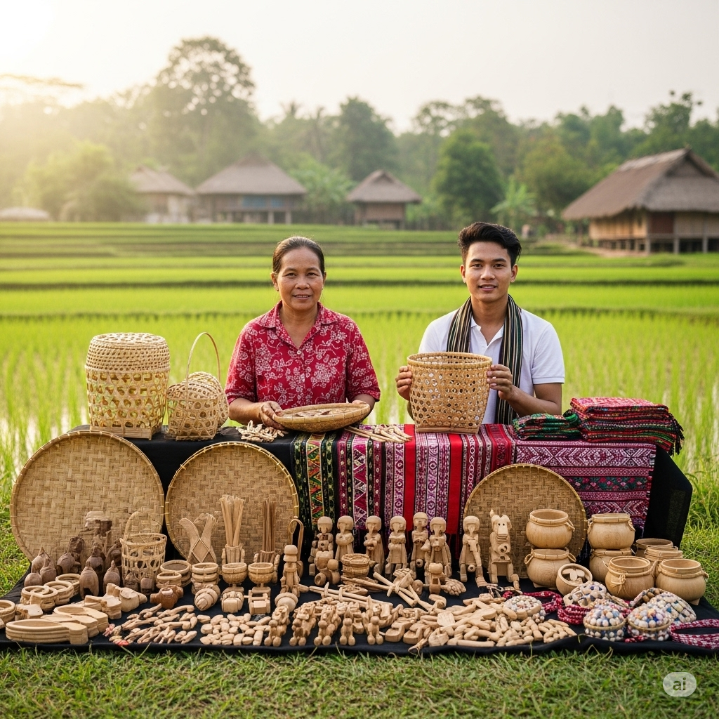 kerajinan tangan desa