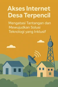 akses internet desa terpencil