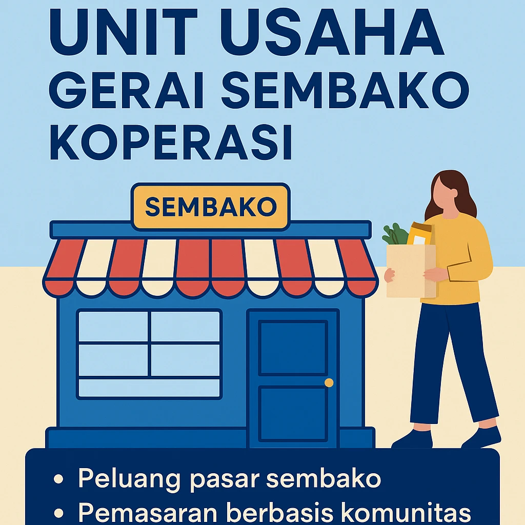 proposal usaha gerai sembako koperasi