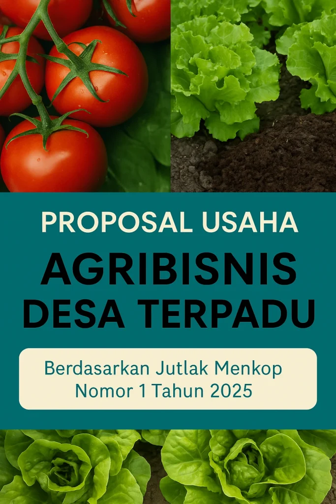 proposal usaha agribisnis desa terpadu