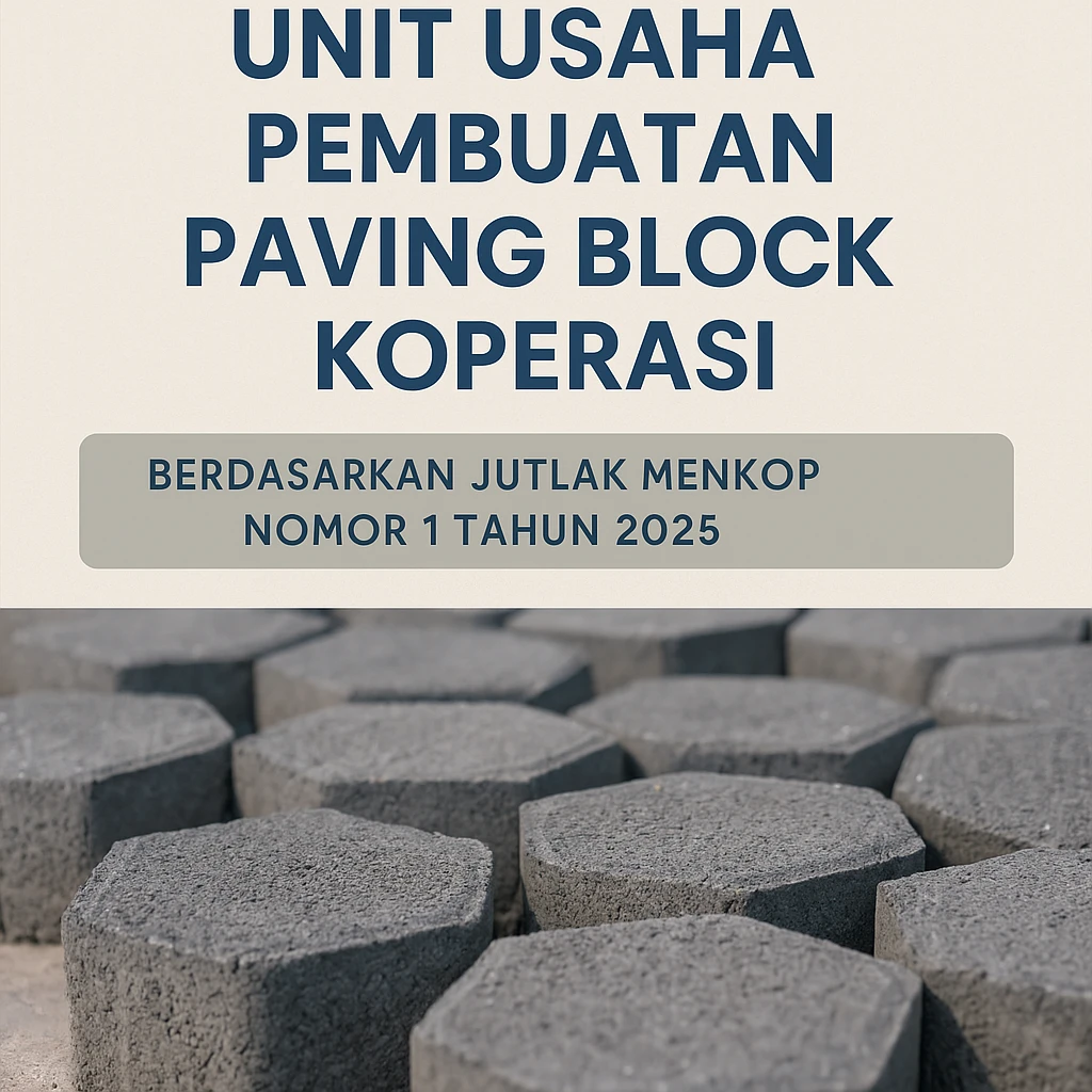 proposal usaha pembuatan paving block koperasi
