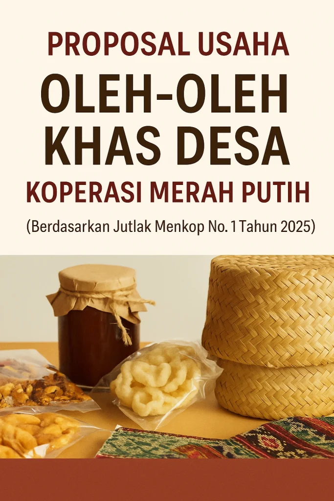 Proposal Usaha Unit Oleh-Oleh Khas Desa – Koperasi Merah Putih