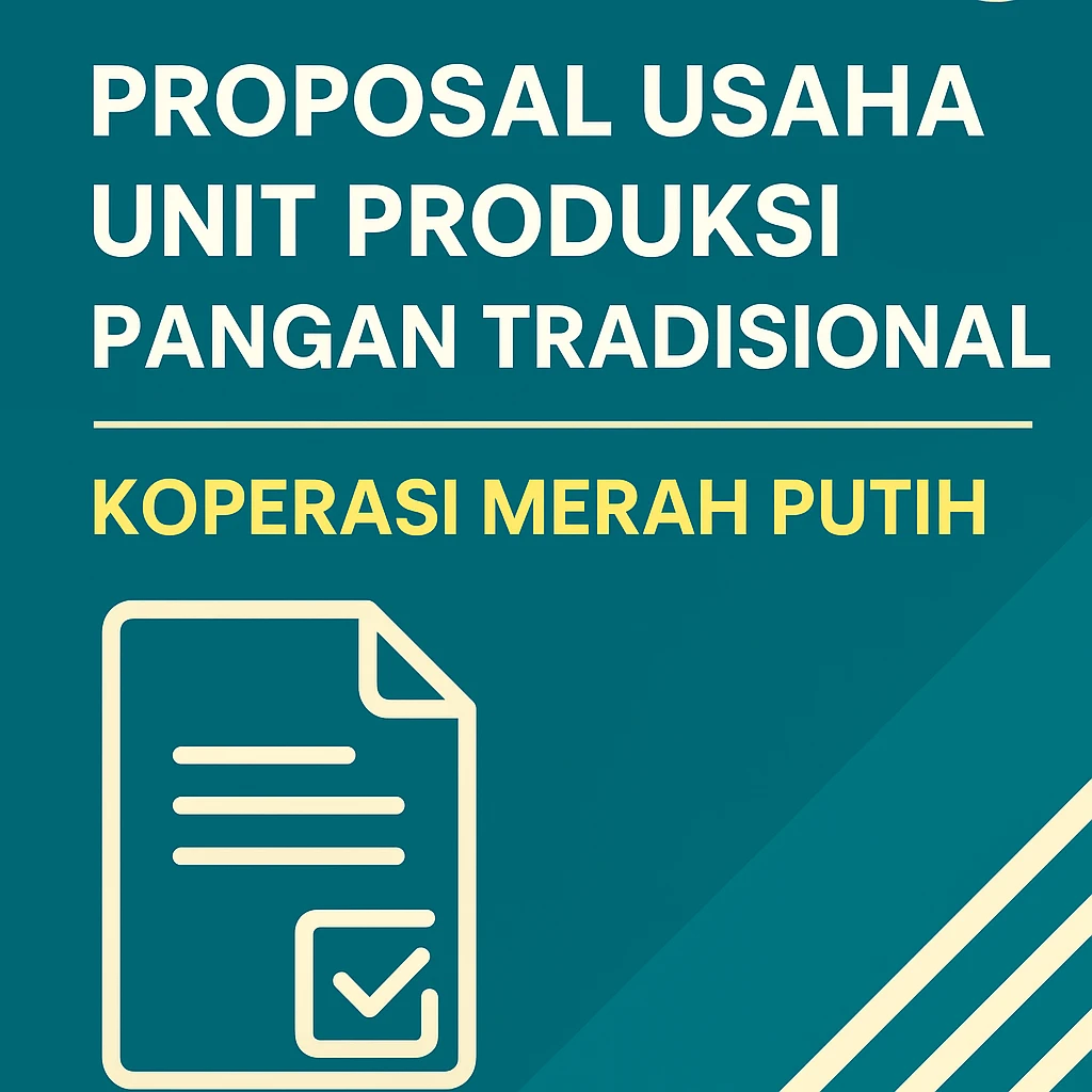 proposal usaha pangan tradisional koperasi