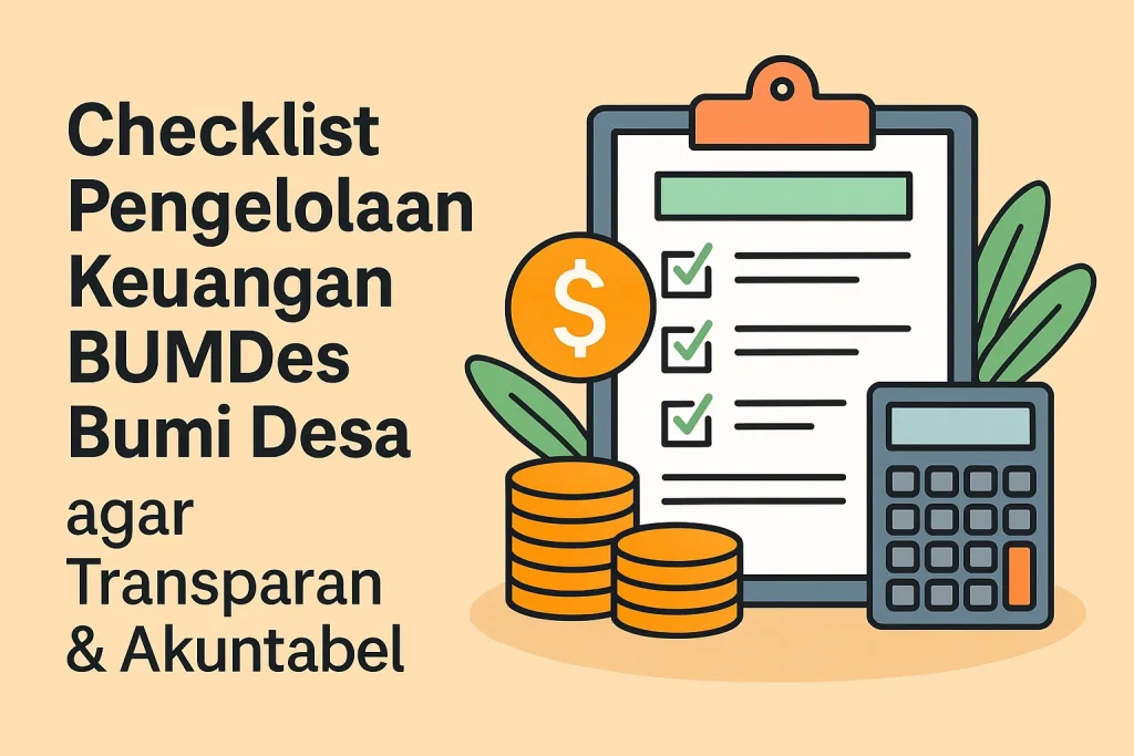 Checklist Pengelolaan Keuangan BUMDes Transparan