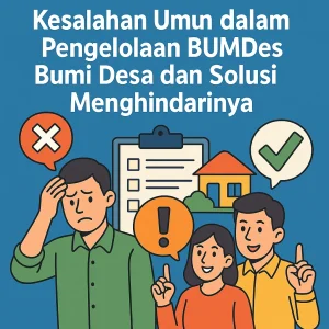 Kesalahan Pengelolaan BUMDes & Solusinya