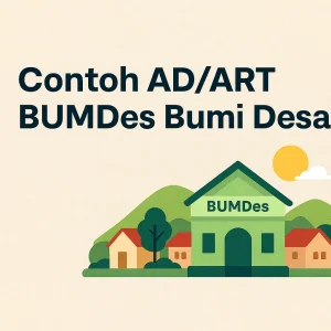 Contoh AD/ART BUMDes Bumi Desa