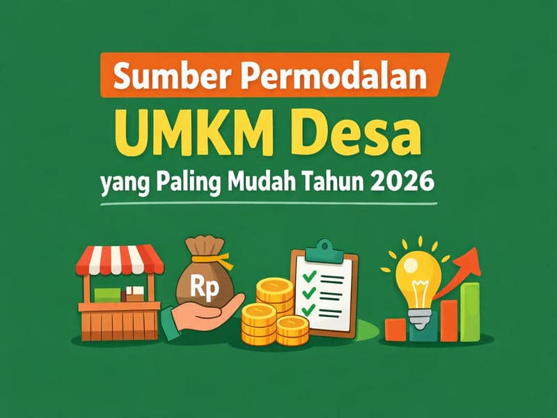 Sumber Permodalan UMKM Desa yang Paling Mudah Tahun 2026