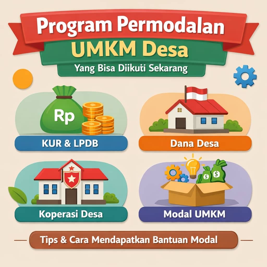 Program Bantuan Modal UMKM Desa Terbaru 2026