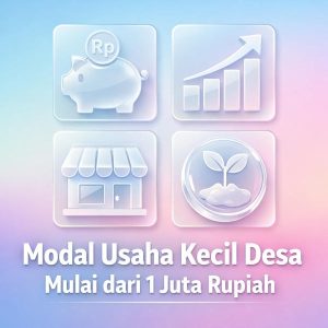 Modal Usaha Kecil Desa Mulai 1 Juta Rupiah