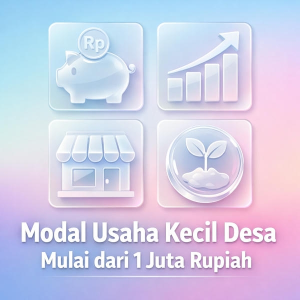 Modal Usaha Kecil Desa Mulai 1 Juta Rupiah